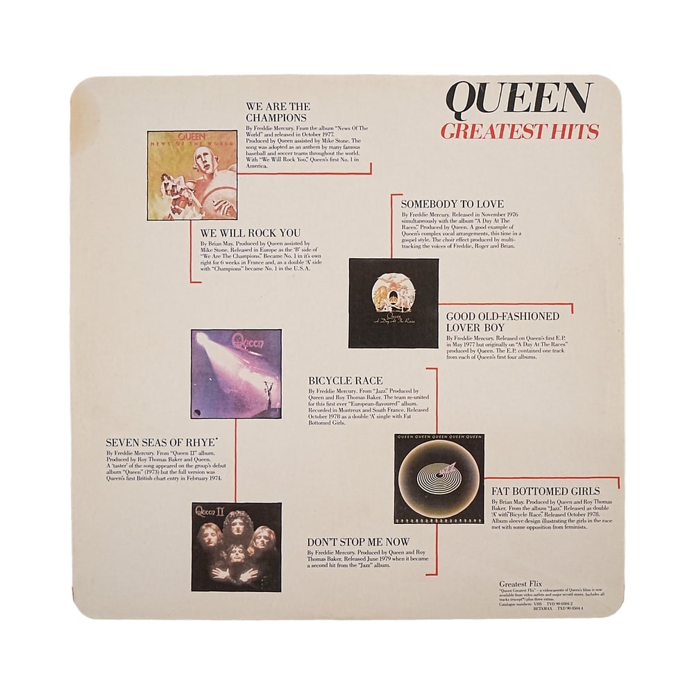 QUEEN FULLY SIGNED "GREATEST HITS" LP - 5