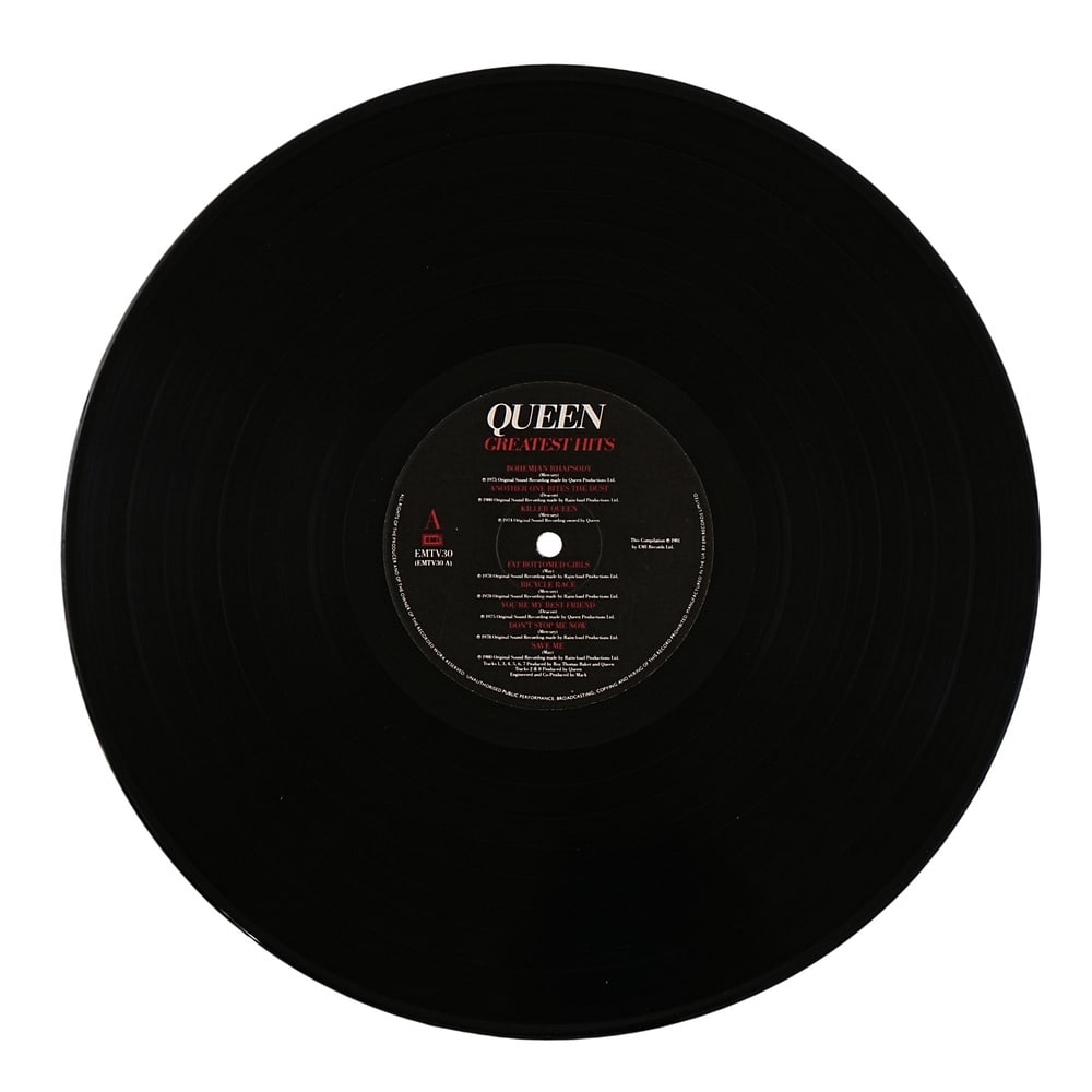 QUEEN FULLY SIGNED "GREATEST HITS" LP - 6