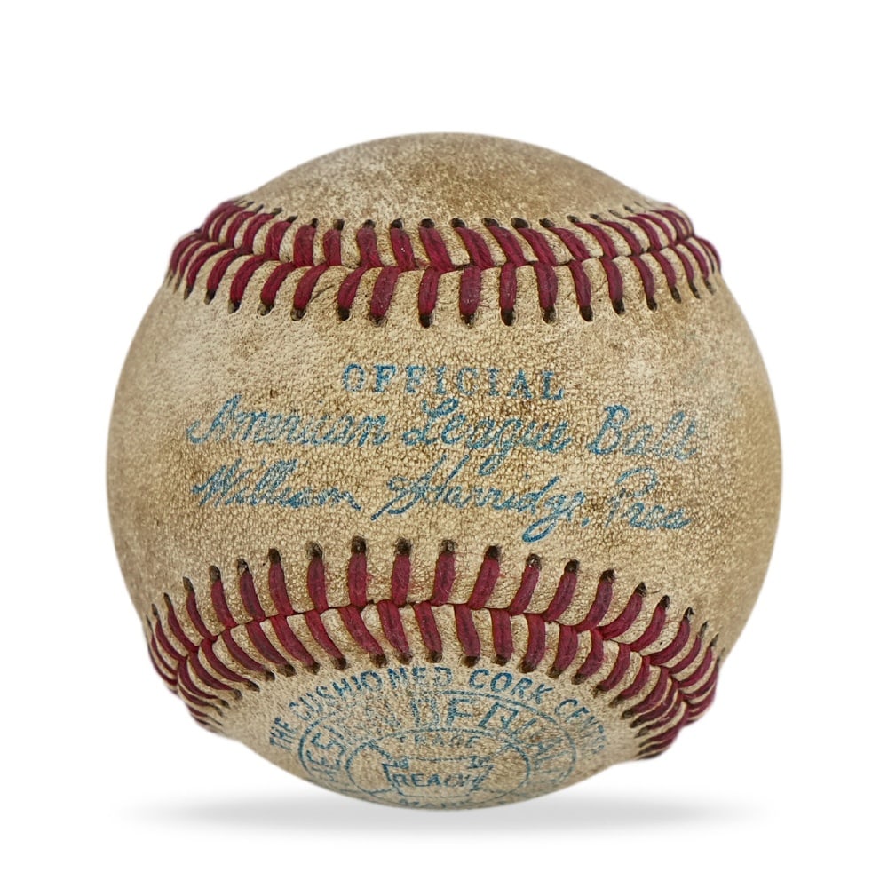 BABE RUTH SIGNED BASEBALL - 2