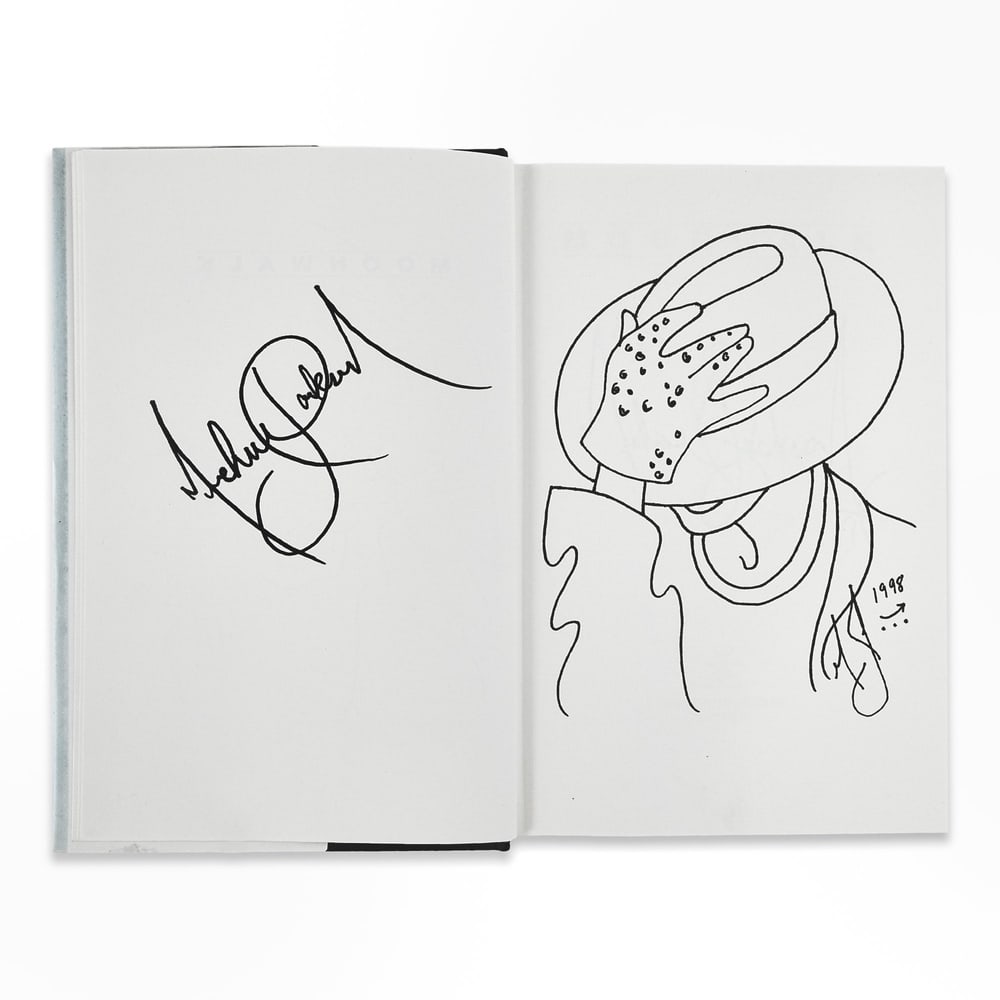 MICHAEL JACKSON SIGNED MOONWALK - 2