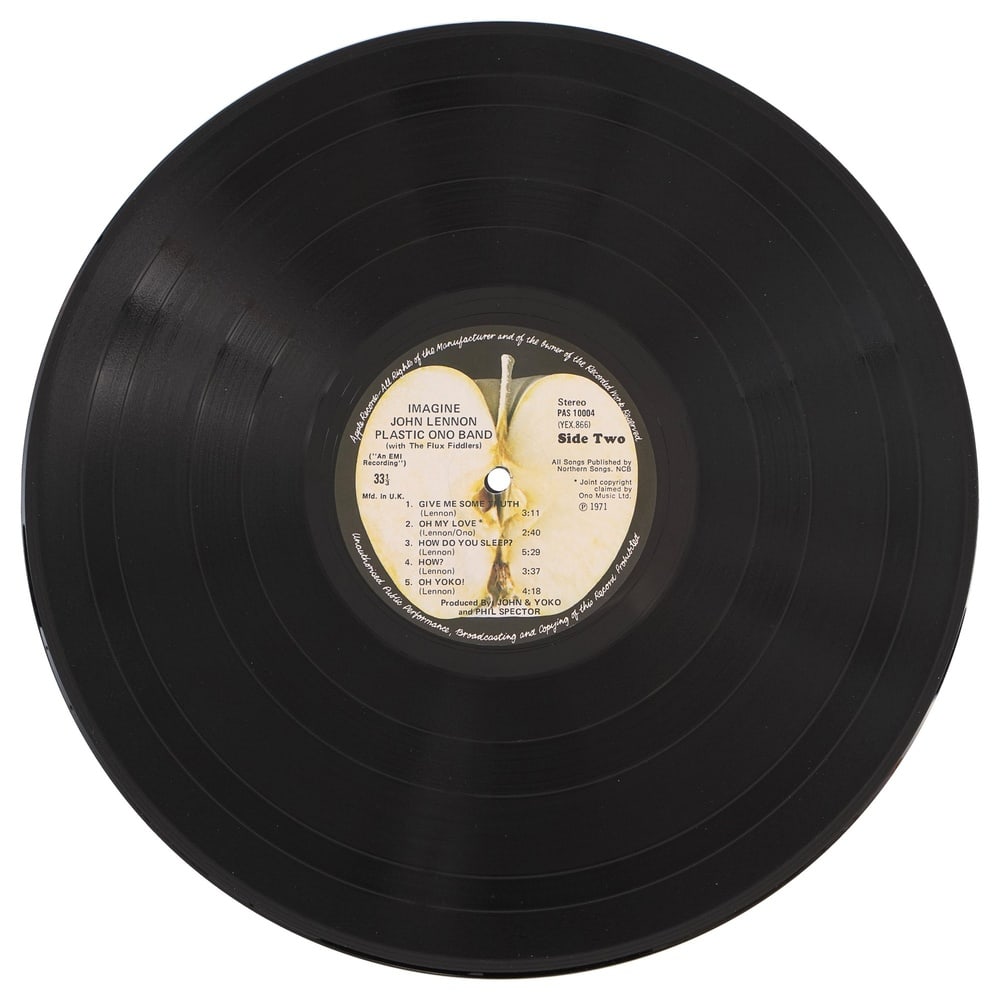 JOHN LENNON SIGNED "IMAGINE" LP - 4