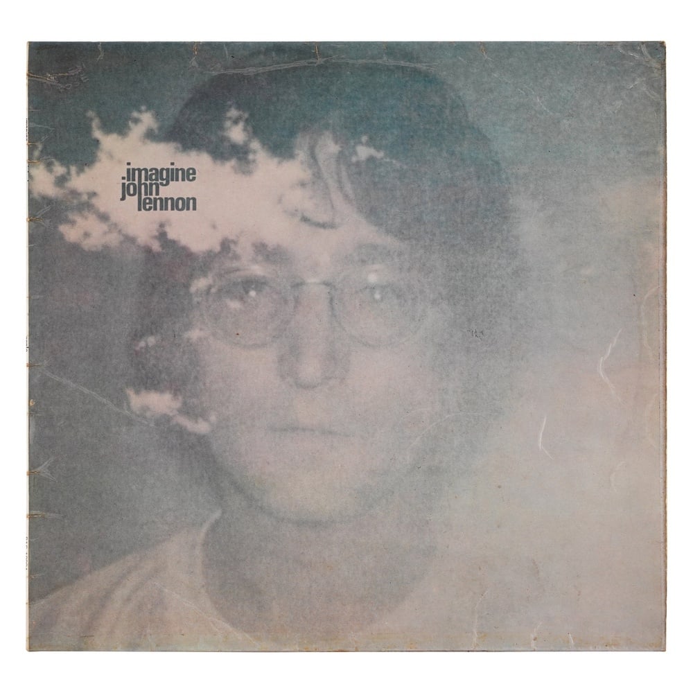 JOHN LENNON SIGNED "IMAGINE" LP - 2