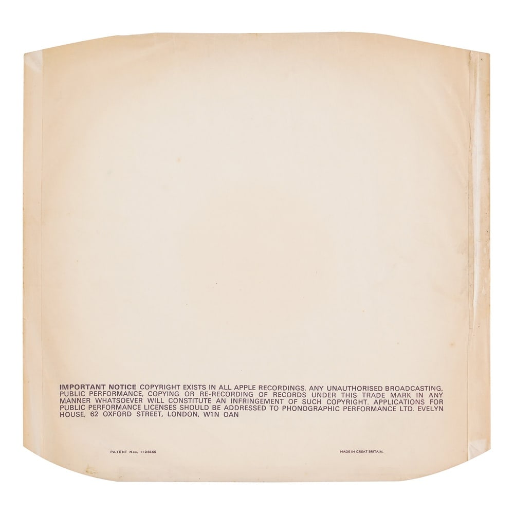 JOHN LENNON SIGNED "IMAGINE" LP - 3