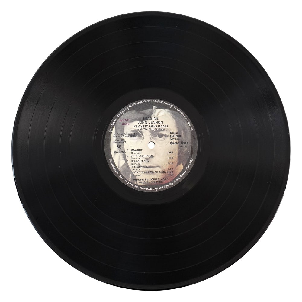 JOHN LENNON SIGNED "IMAGINE" LP - 5