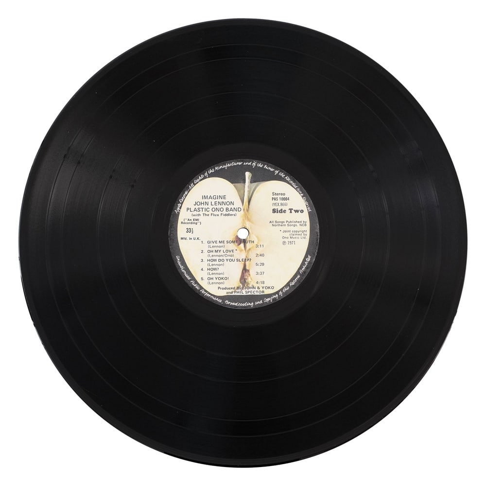 JOHN LENNON SIGNED "IMAGINE" LP - 6