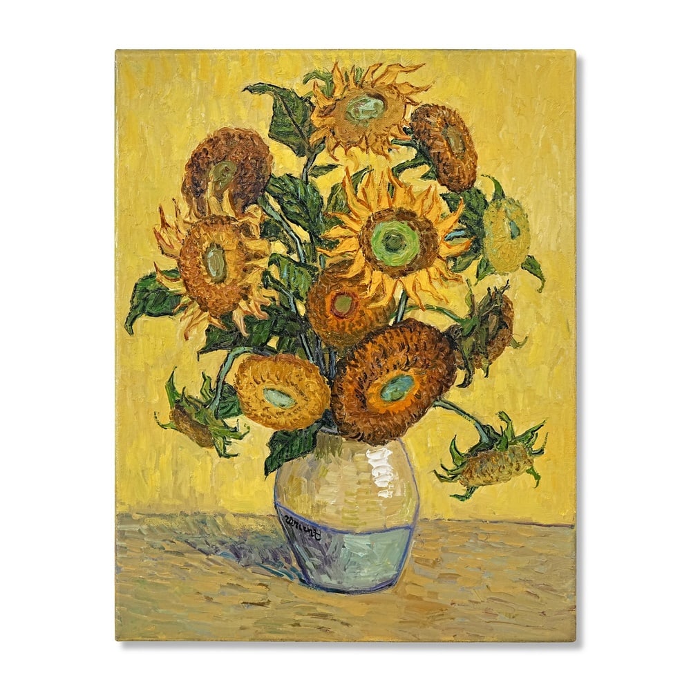 VINCENT VAN GOGH (1853-1890), ATTRIBUTED TO, OIL ON CANVAS: Signed (lower center) Image Dimensions: 21 x 16 1/4 in (53 x 41 cm) This painting comes with COA. Vincent van Gogh remains one of the most emotionally powerful and universally recognizable figures in