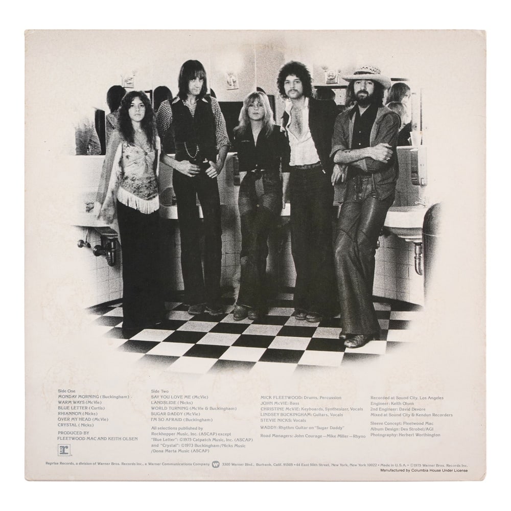 FLEETWOOD MAC FULLY SIGNED "FLEETWOOD MAC" LP - 2
