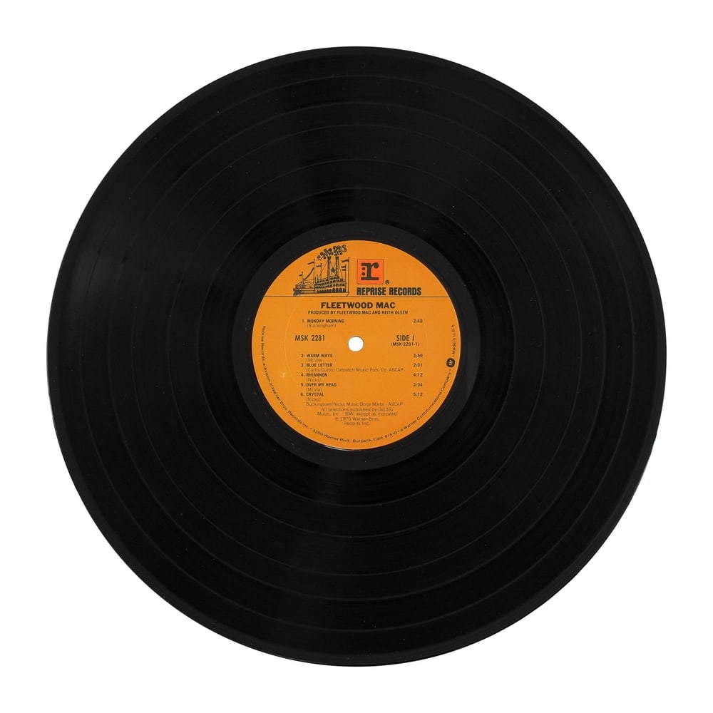 FLEETWOOD MAC FULLY SIGNED "FLEETWOOD MAC" LP - 5