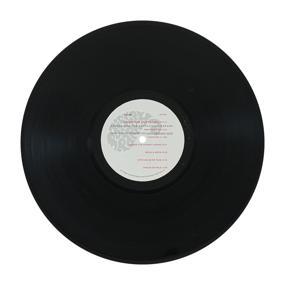 PRINCE SIGNED "PARADE" LP (1986 U.S. FIRST PRESSING) - 7