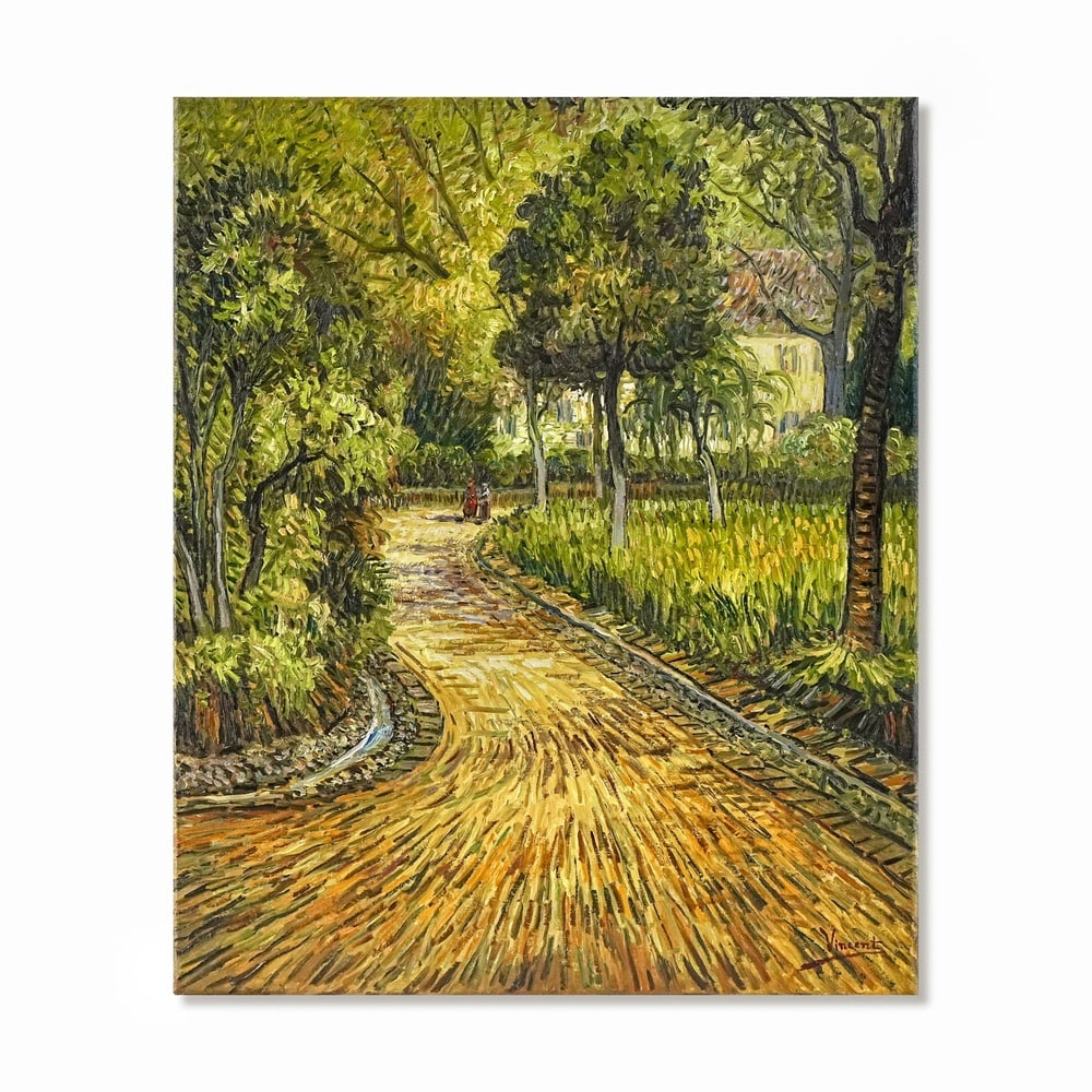 VINCENT VAN GOGH (1853-1890), ATTRIBUTED TO, OIL ON CANVAS: Signed (lower right) Image Dimensions: 30 x 25 in (76 x 63.5 cm) This painting comes with COA. Vincent van Gogh is one of the most influential artists in the history of modern painting. Although his m