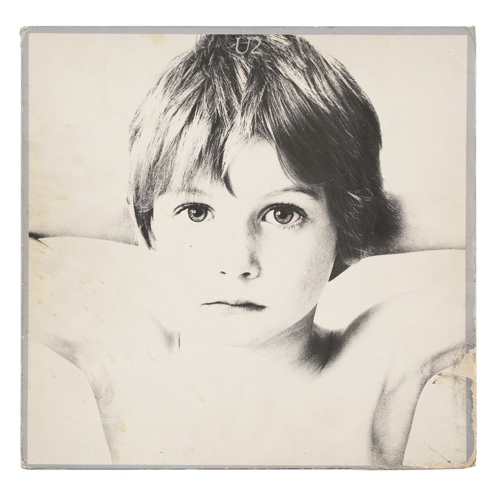 U2 FULLY SIGNED "BOY" LP - 2