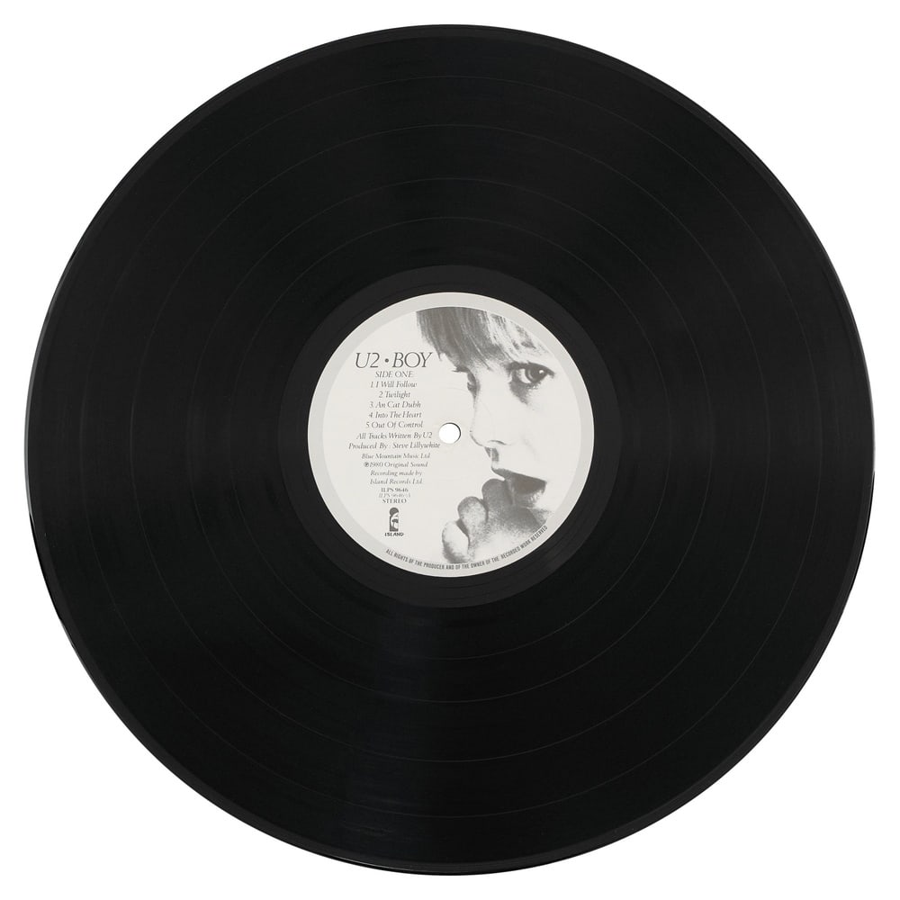 U2 FULLY SIGNED "BOY" LP - 5