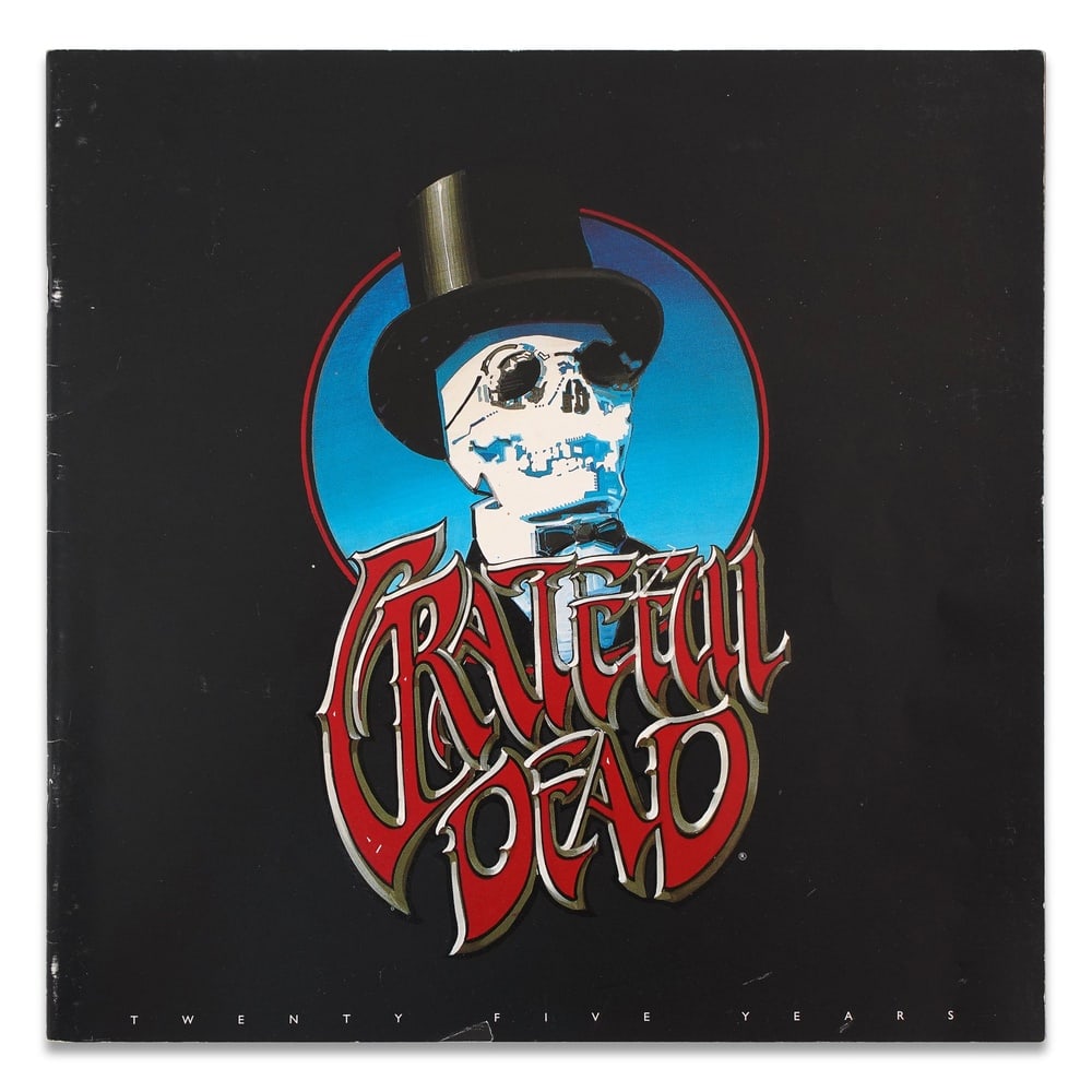 JERRY GARCIA & BILL KREUTZMANN SIGNED GRATEFUL DEAD EUROPE 1990 TOUR PROGRAM: 11 3/4 x 11 3/4 in (29.8 x 29.8 cm) Provenance and Authentication: According to the Letter of Authenticity (LOA) and Certificate of Authenticity (COA) provided by the consignor, this collectible was