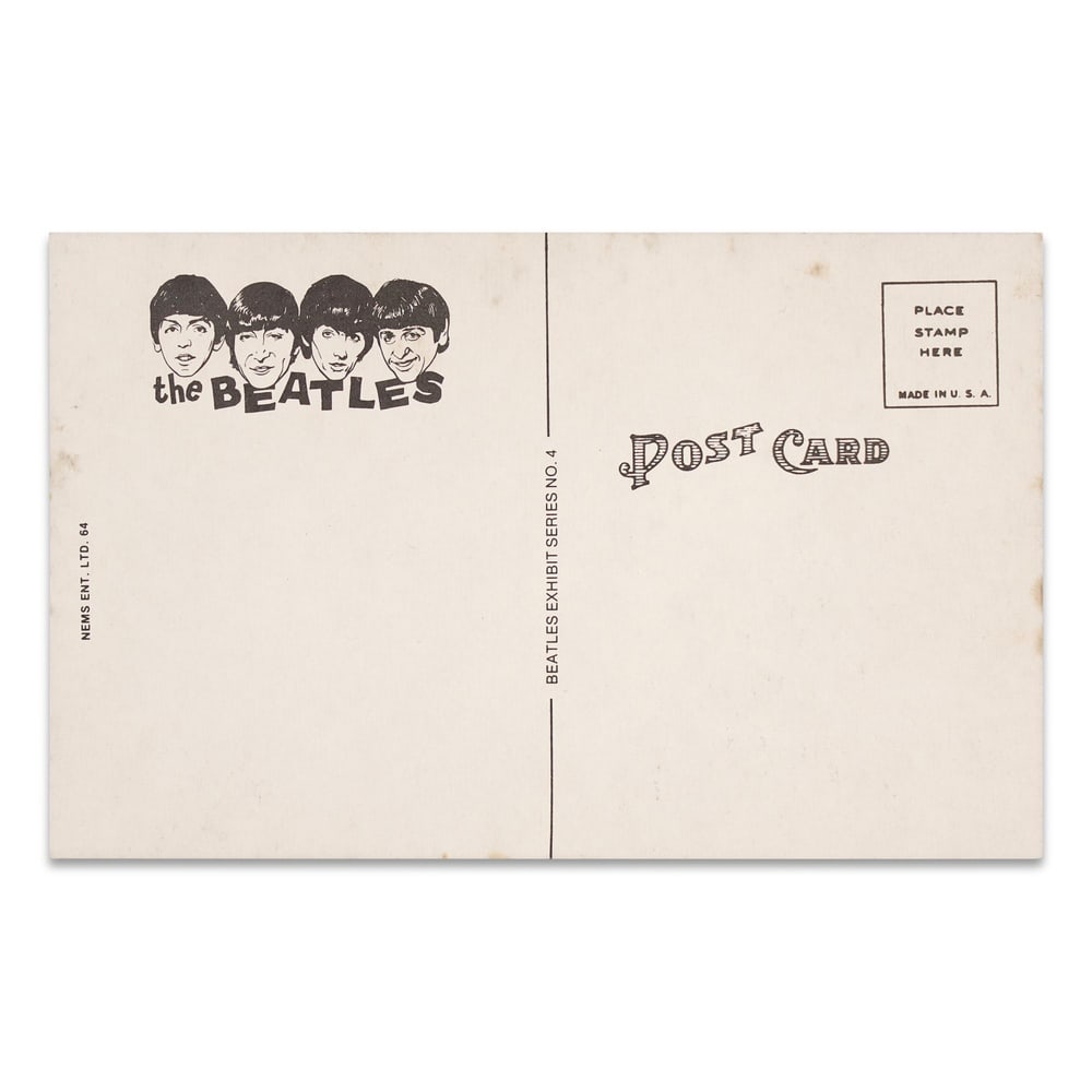 THE BEATLES FULLY SIGNED OFFICIAL POSTCARD - 2
