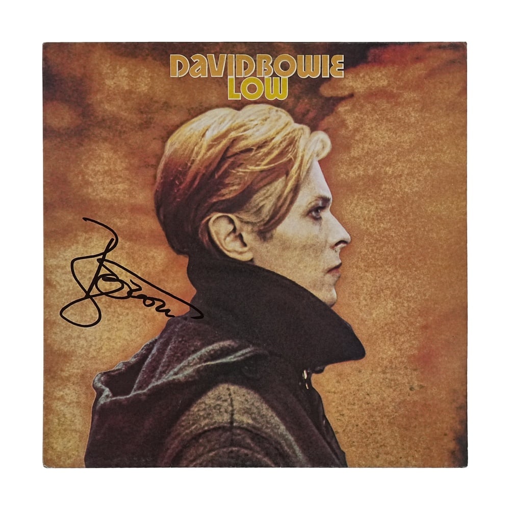 DAVID BOWIE SIGNED "LOW" LP - 2