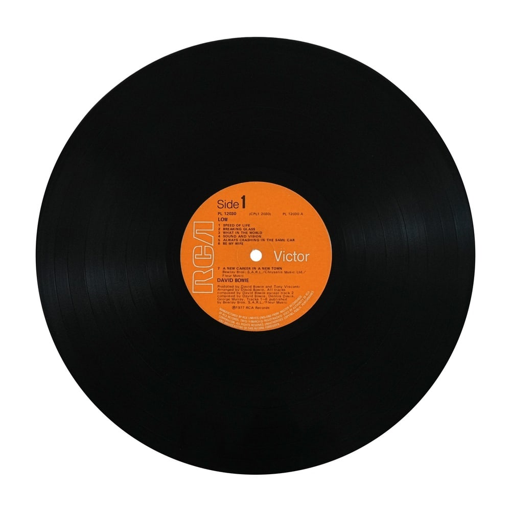 DAVID BOWIE SIGNED "LOW" LP - 6