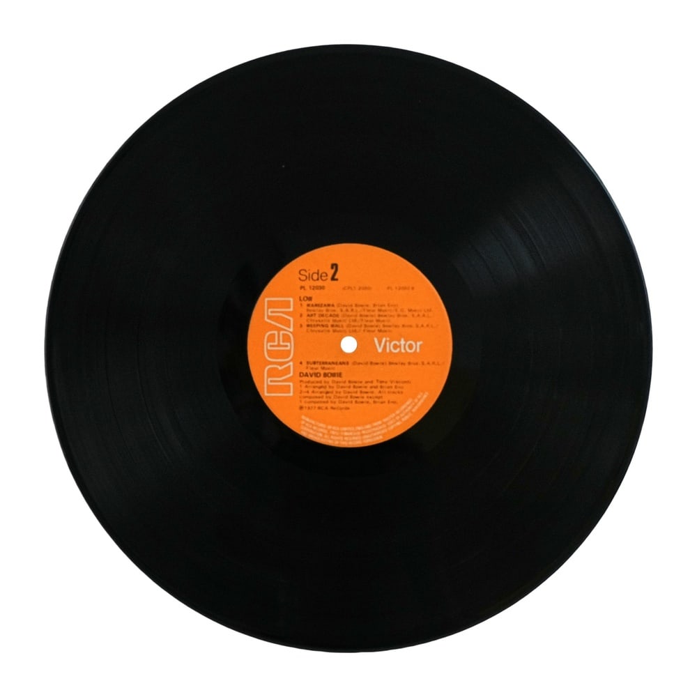 DAVID BOWIE SIGNED "LOW" LP - 7