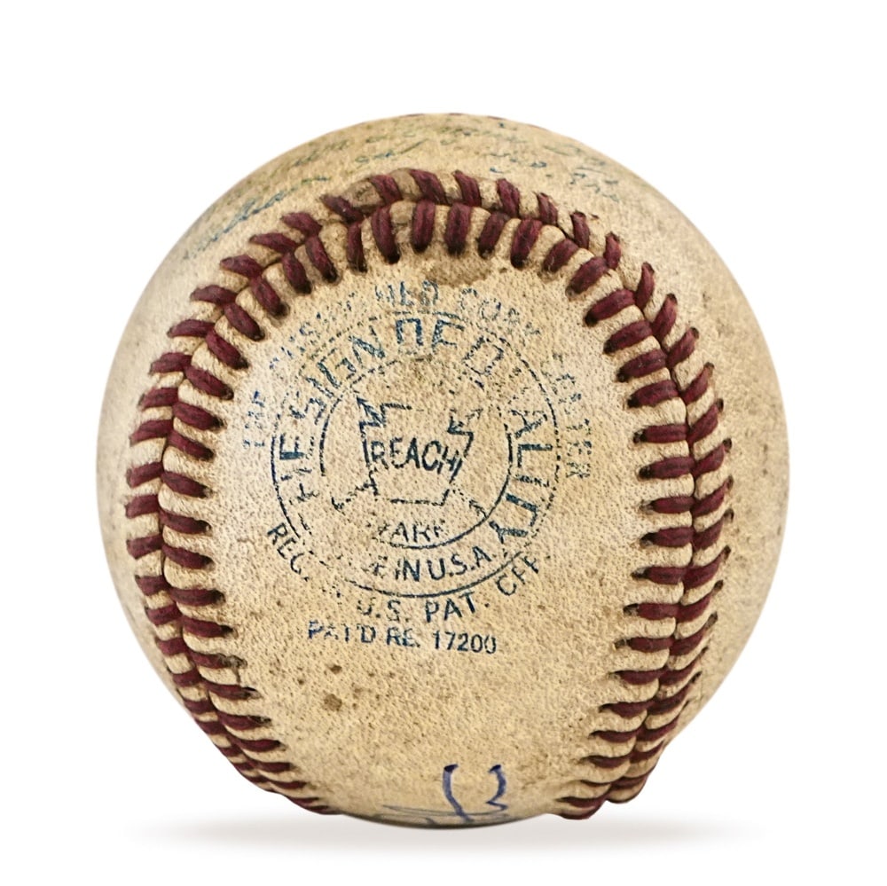 BABE RUTH SIGNED BASEBALL - 2