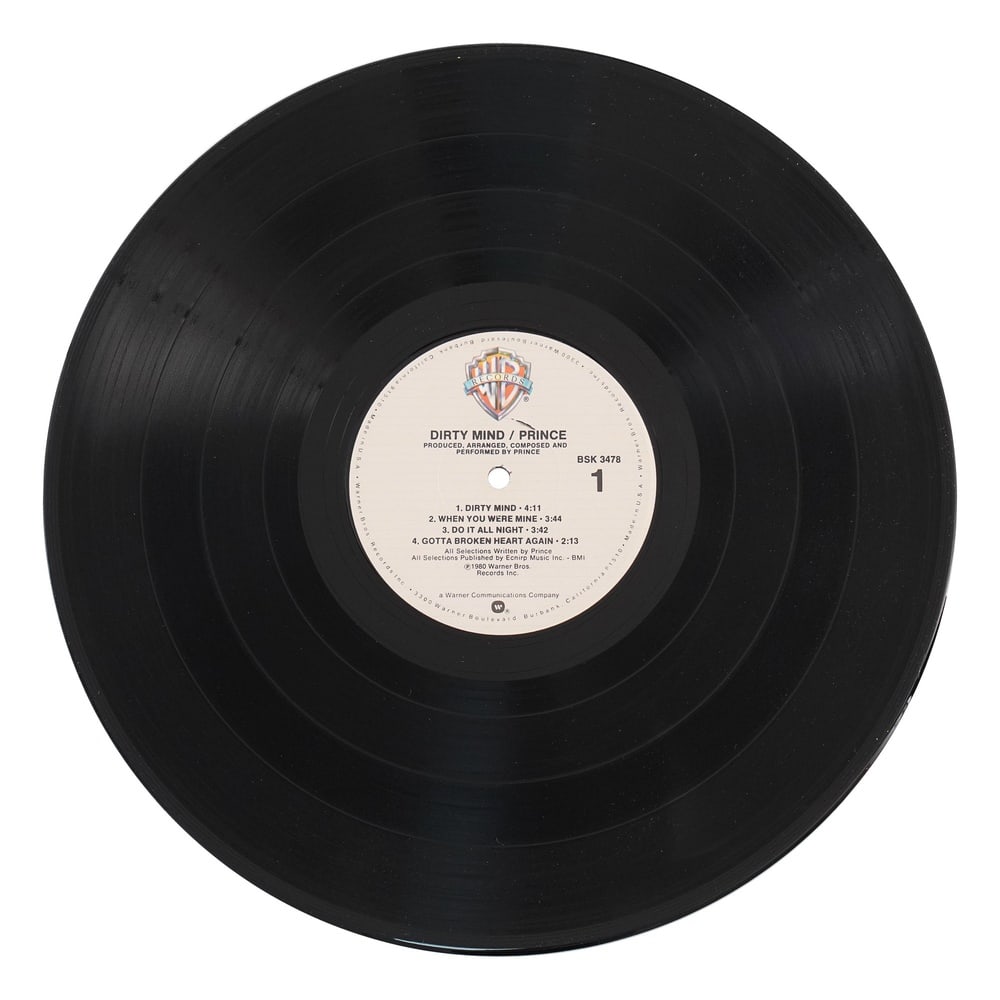PRINCE SIGNED "DIRTY MIND" LP - 5