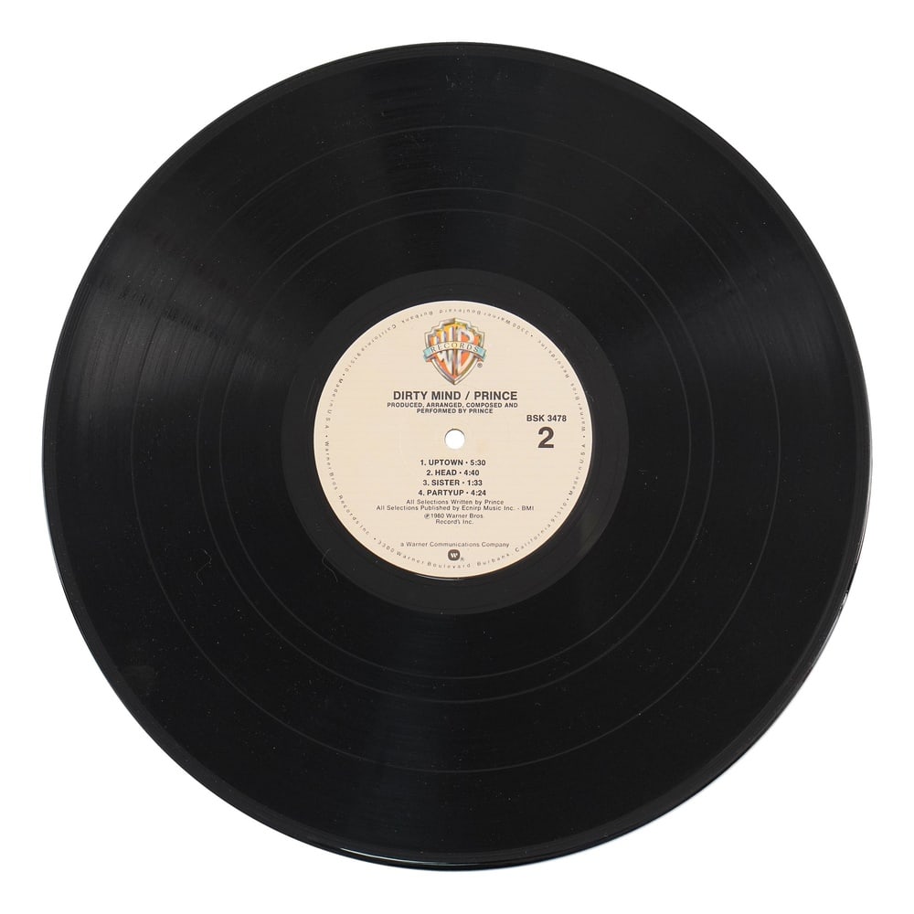 PRINCE SIGNED "DIRTY MIND" LP - 6