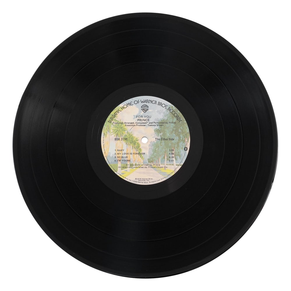 PRINCE SIGNED "FOR YOU" LP - 6