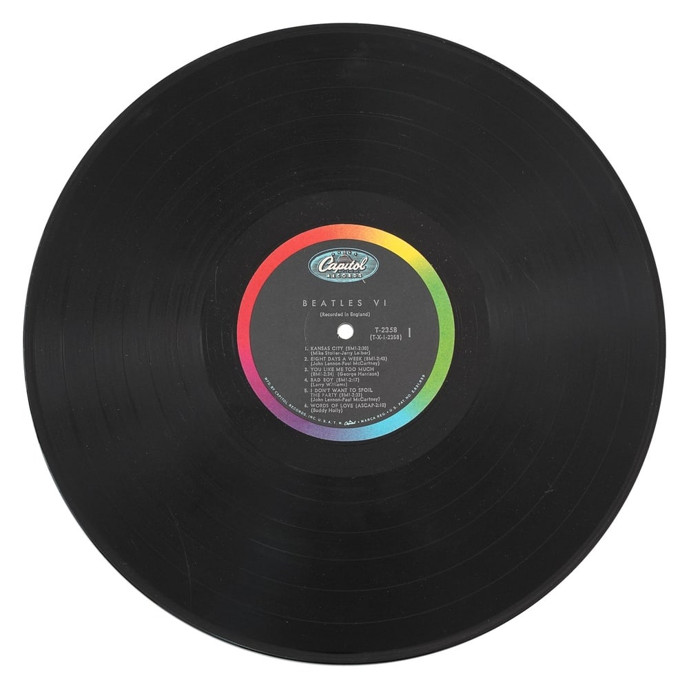 THE BEATLES FULLY SIGNED "BEATLES VI" LP - 4