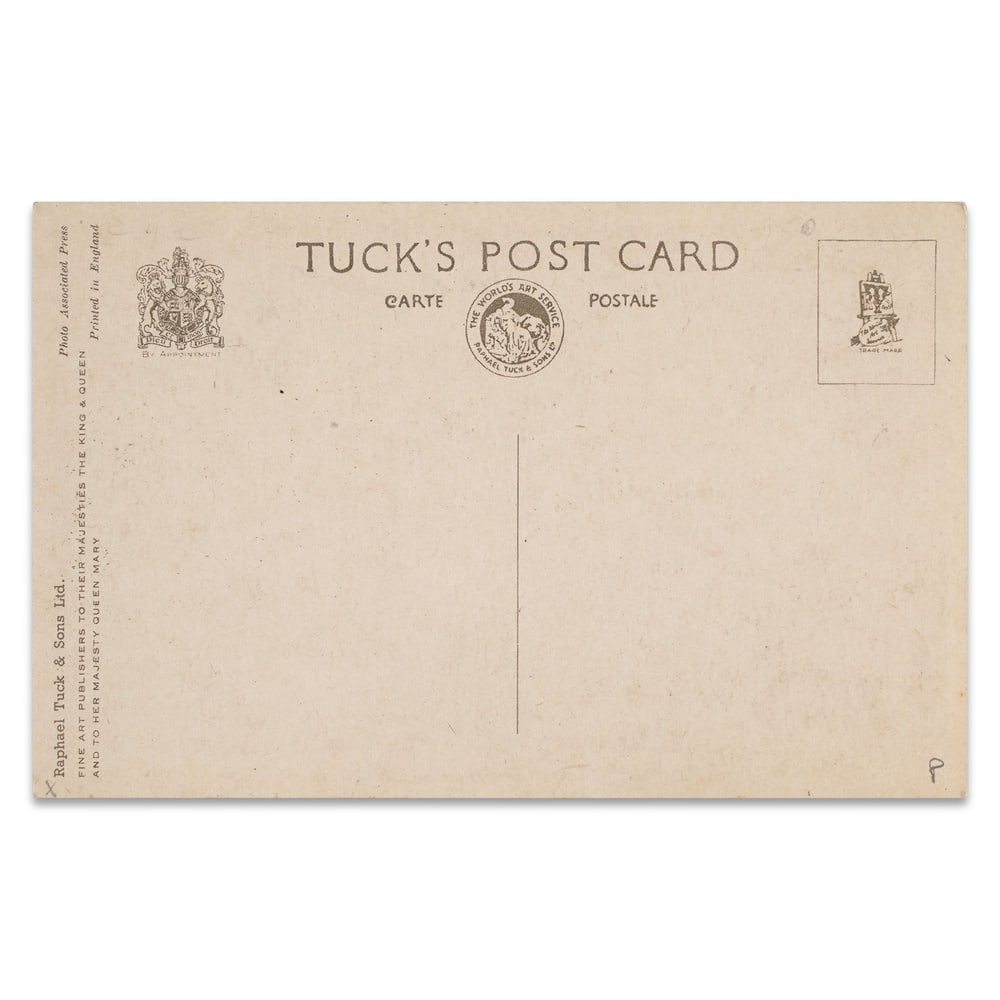WINSTON CHURCHILL SIGNED POSTCARD - 2