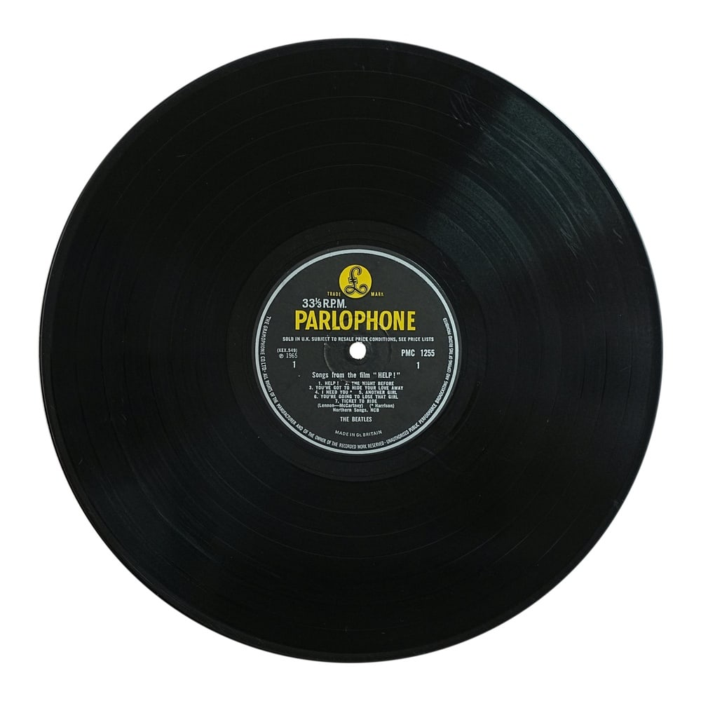 THE BEATLES FULLY SIGNED "HELP!" UK FIRST PRESS mono LP - 4