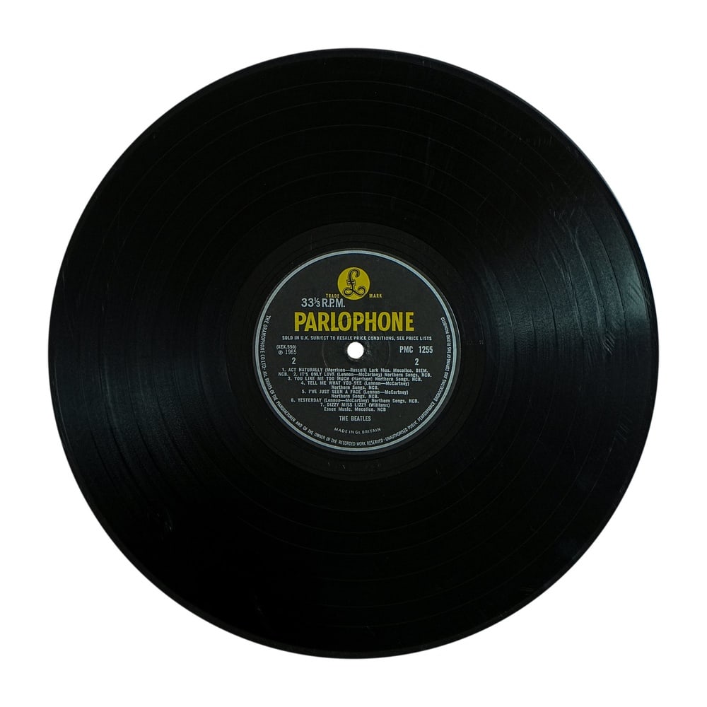 THE BEATLES FULLY SIGNED "HELP!" UK FIRST PRESS mono LP - 5