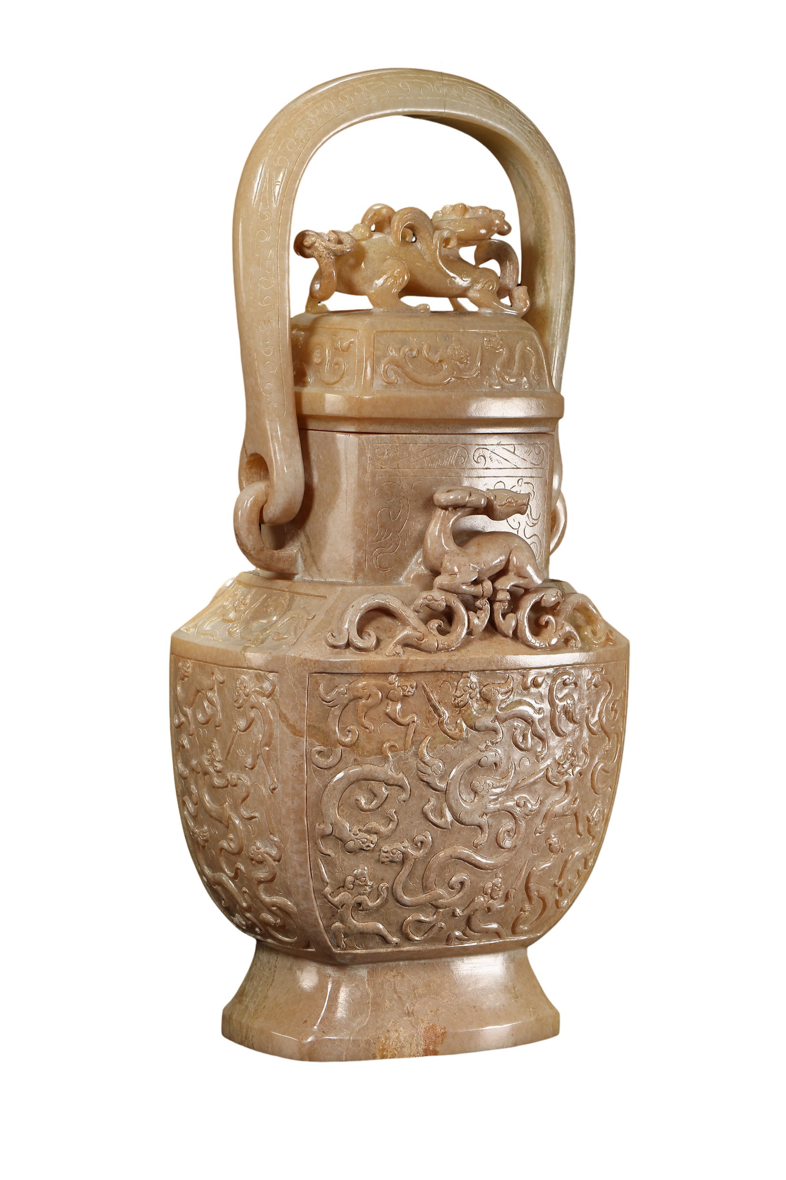 Warring?States?Period Jade Handled Vase - 6