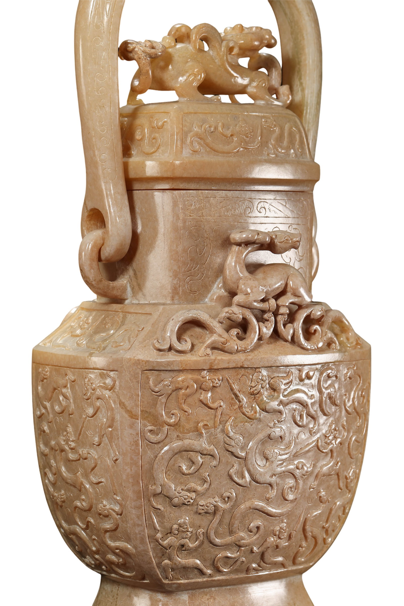 Warring?States?Period Jade Handled Vase - 7