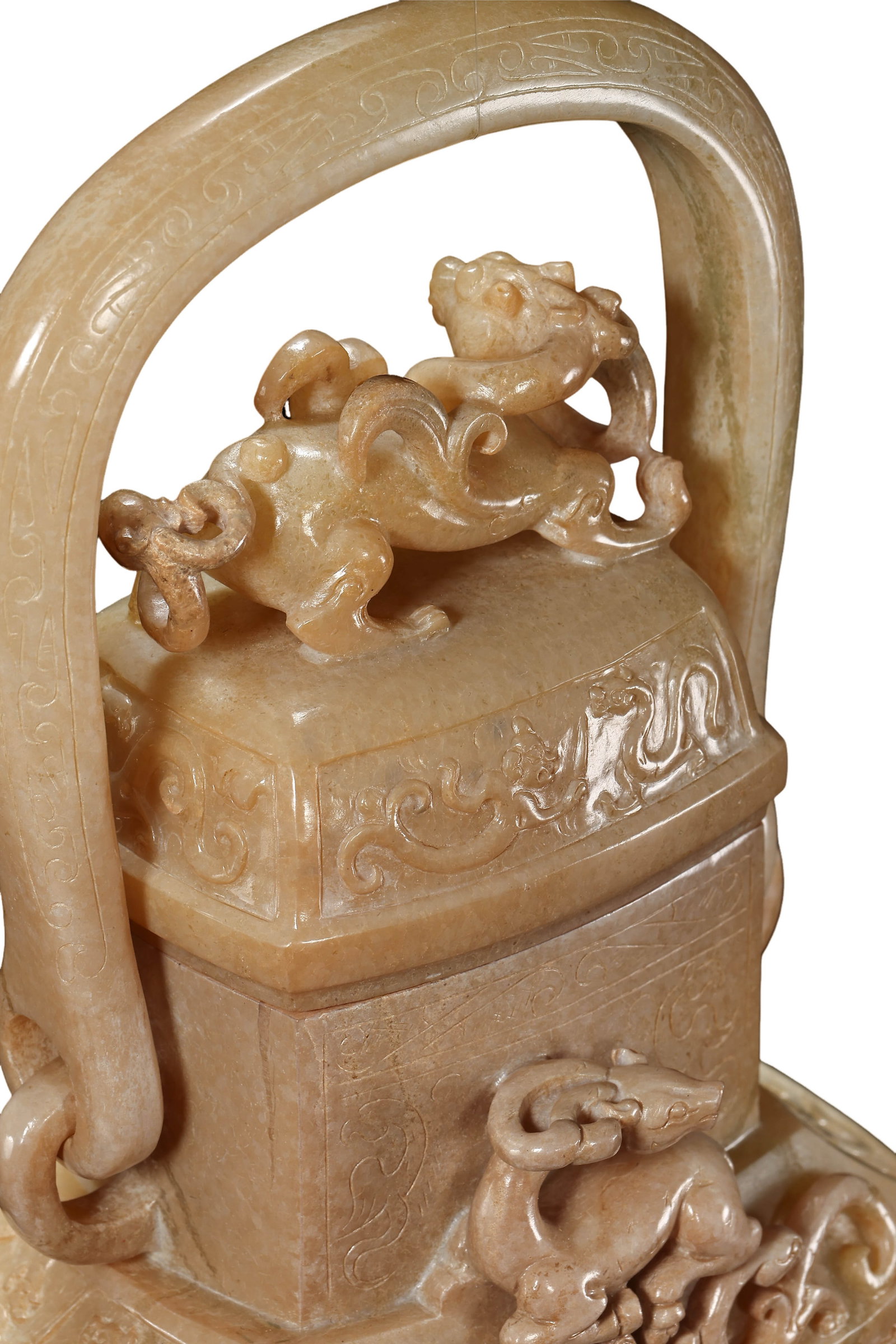 Warring?States?Period Jade Handled Vase - 8