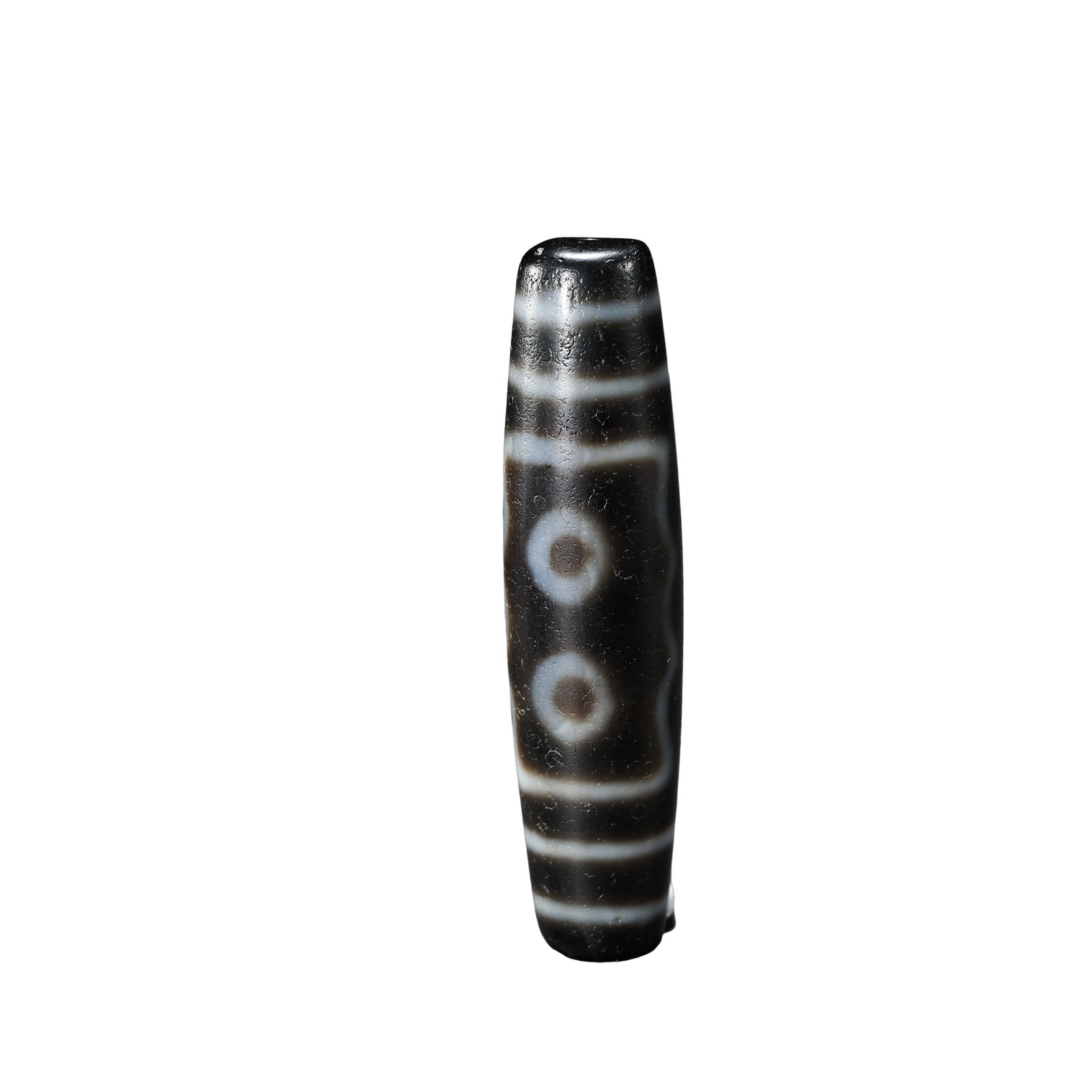 Tang?Dynasty Three?Eye Ancient Dzi Bead - 3