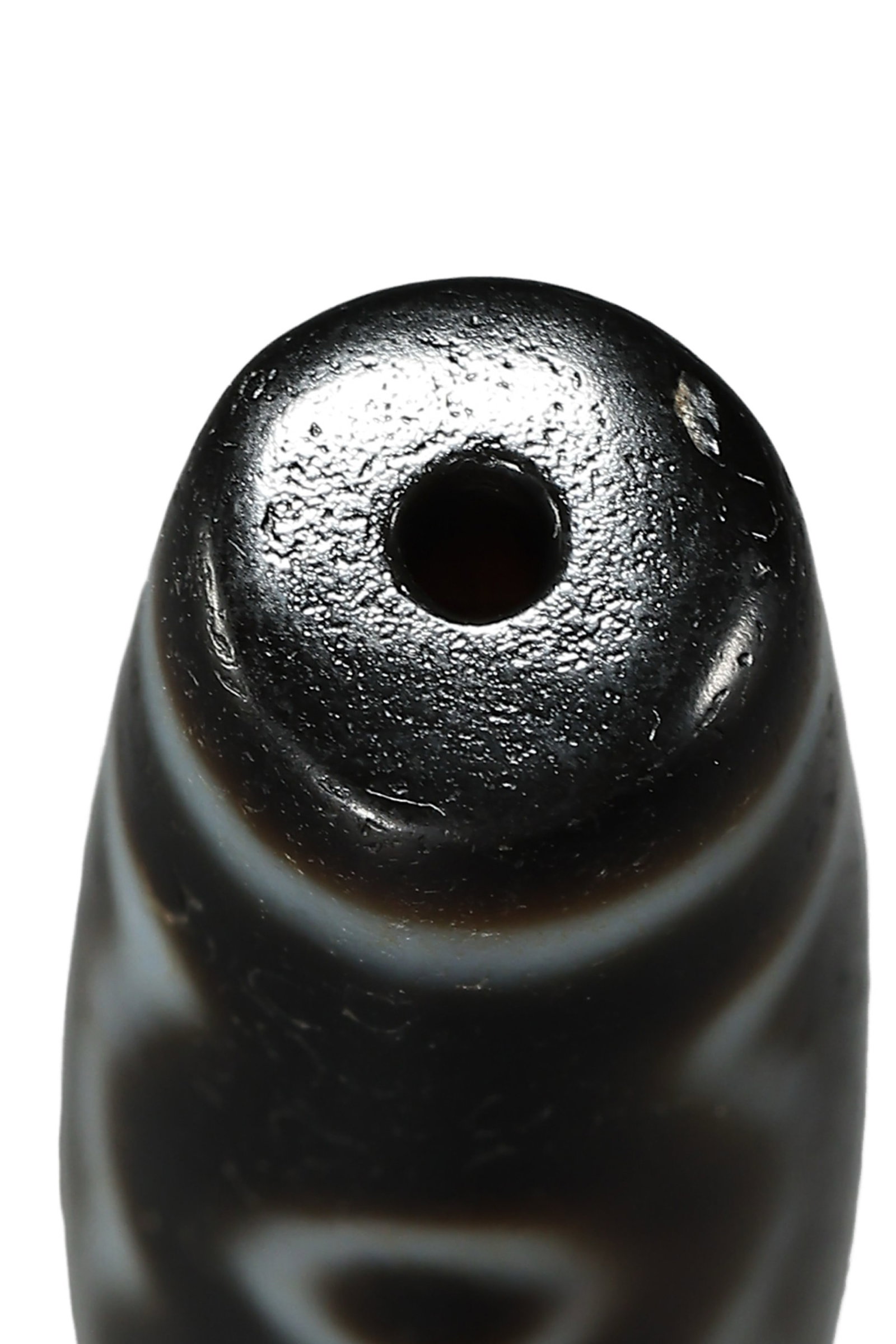 Tang?Dynasty Three?Eye Ancient Dzi Bead - 5
