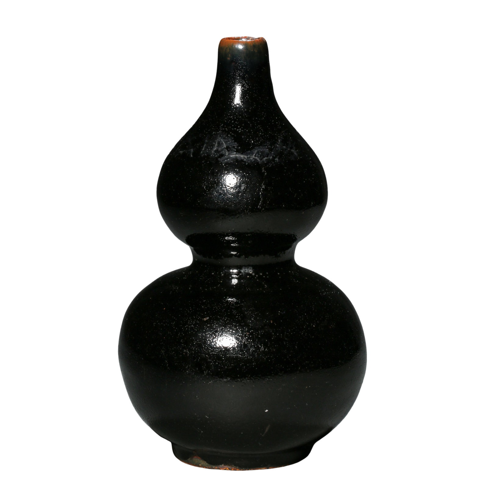 Song Dynasty Black Glaze Gourd Vase, Song Dynasty 10th-13th Century (1 of 9)