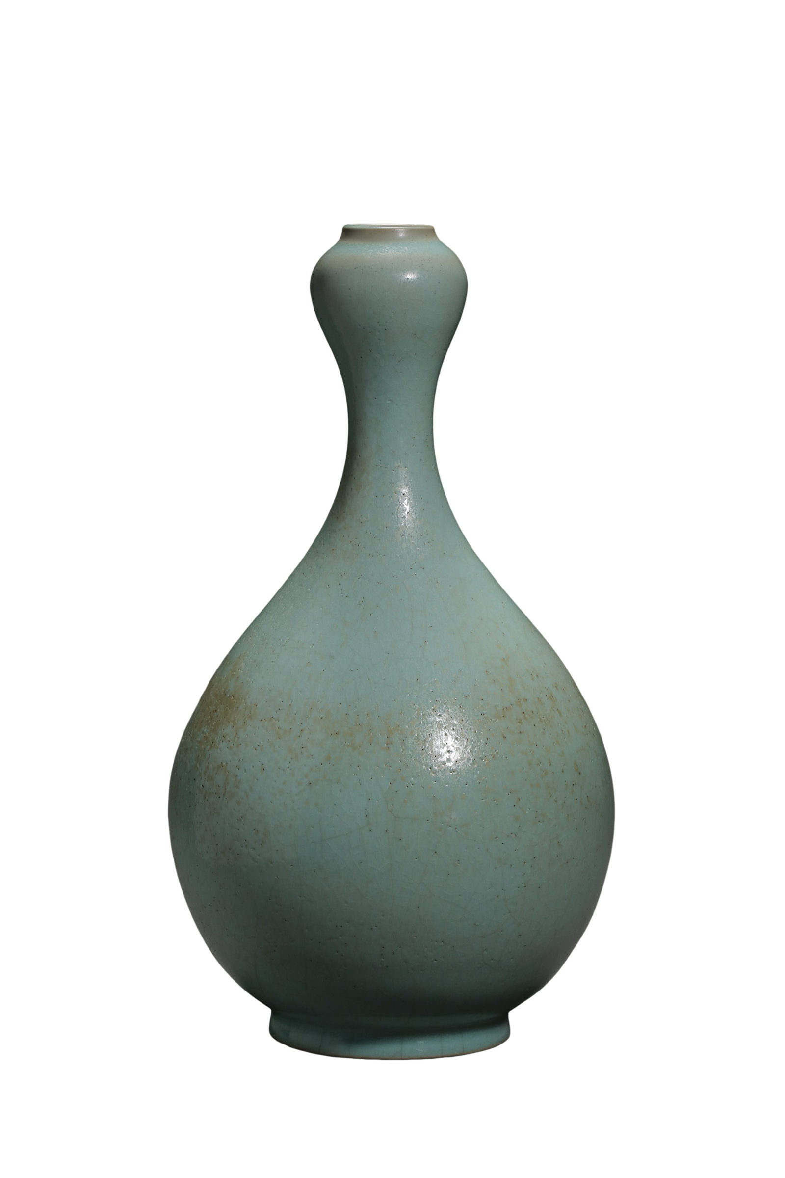 Song Dynasty Ru Kiln Sky-Celadon Garlic Vase (1 of 8)