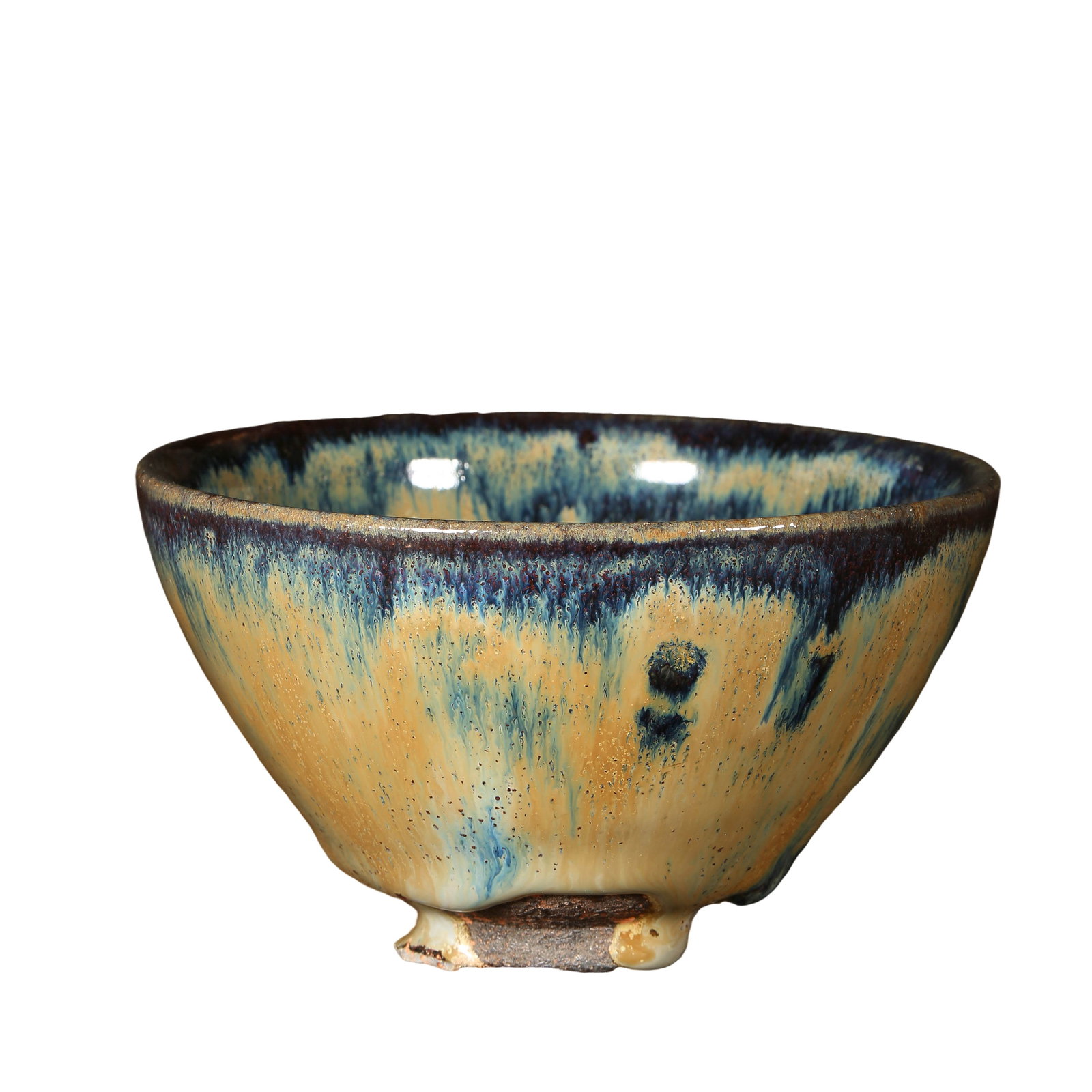 Jizhou?Ware Splashed?Glaze Hare?Fur Tea Bowl,Song Dynasty,12?13th Century (1 of 10)