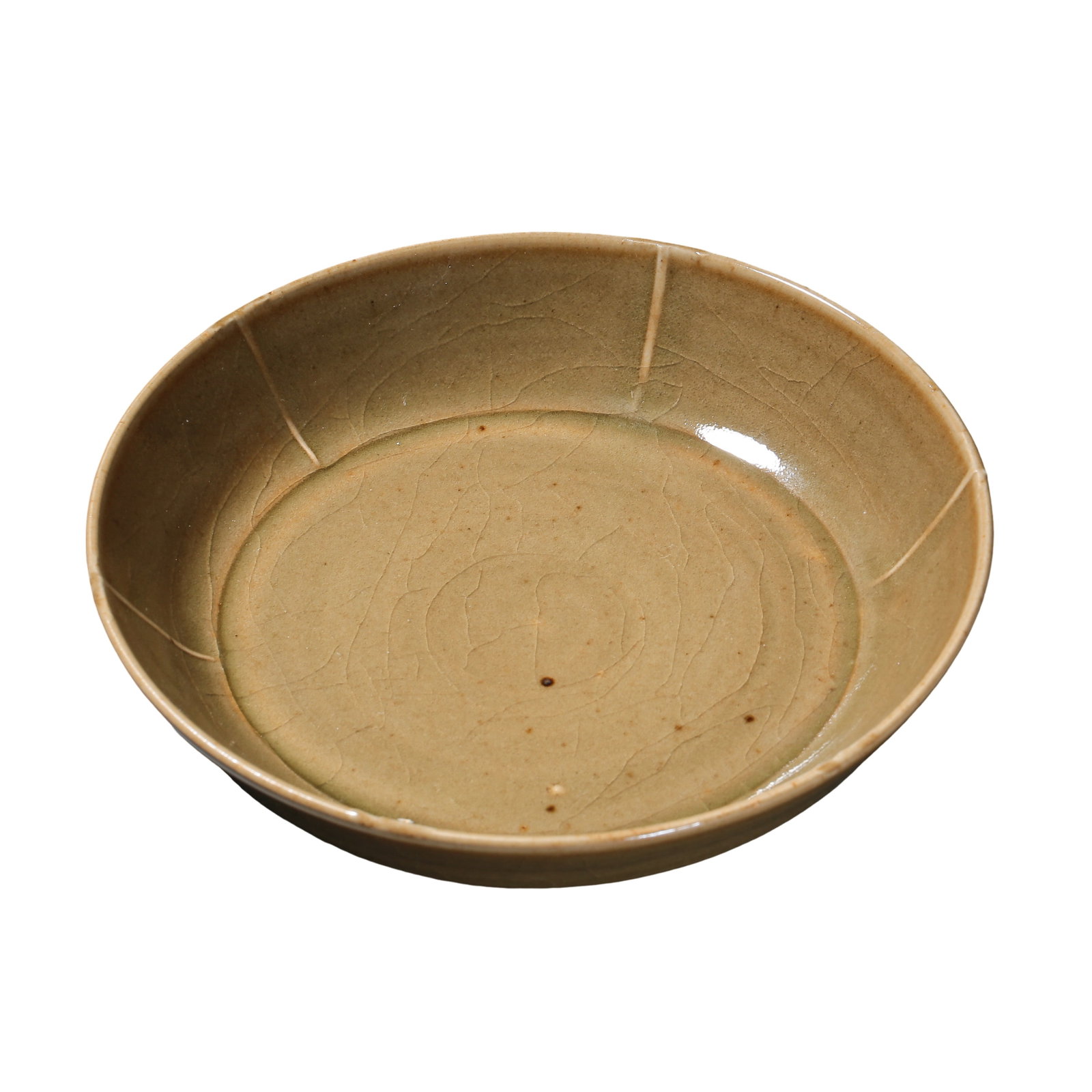 Song?Dynasty Yue?type Celadon Lobed Washer (1 of 9)
