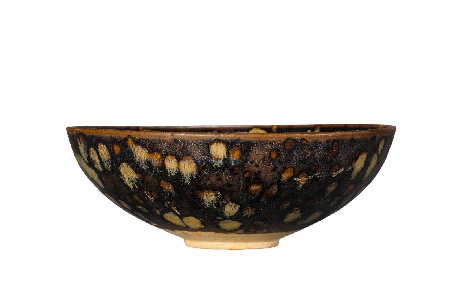Song?era Jizhou?kiln tortoiseshell?spot black?glaze bowl,Song Dynasty (1 of 10)