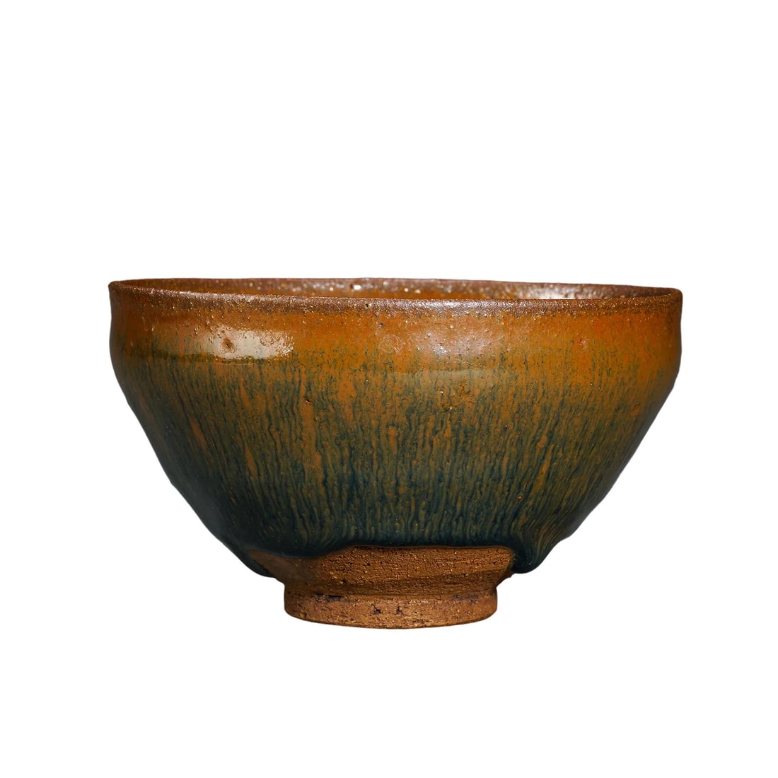 Song?Dynasty Jian?Kiln hare’s?fur tea bowl,Song Dynasty: Dimensions:Height 6.5cm (2?9/16in),Mouth Diameter 12cm (4?3/4in)Condition & Provenance:Alright,this is an authentic Song?period Jian?ware tea bowl,free of major body cracks and glued repairs,only mino