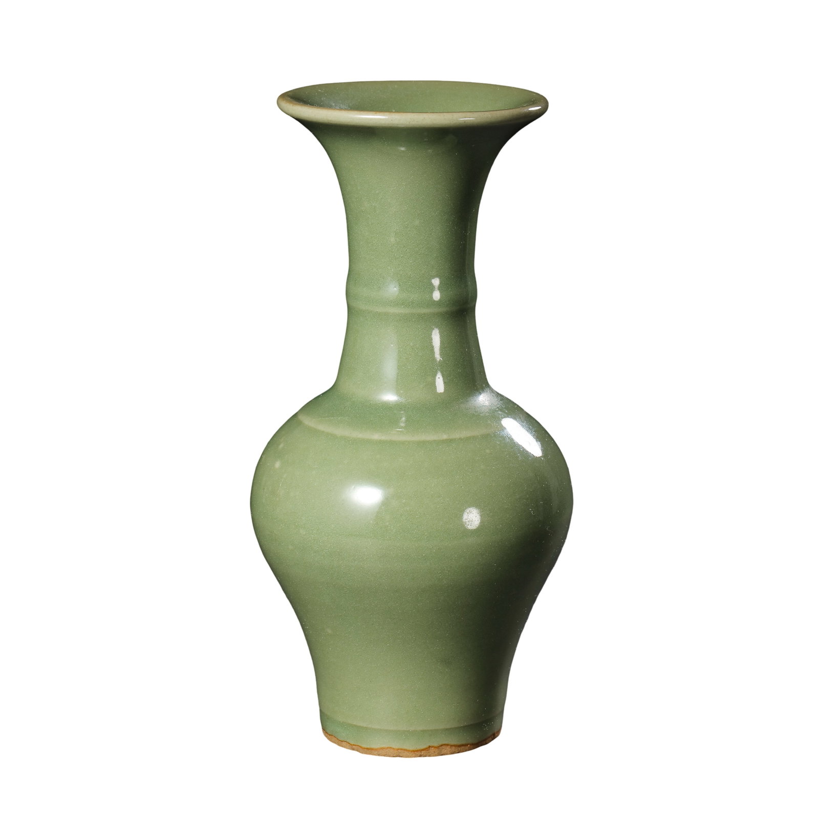 Longquan Celadon Bamboo?Neck Vase,Yuan?Ming Dynasty (1 of 9)