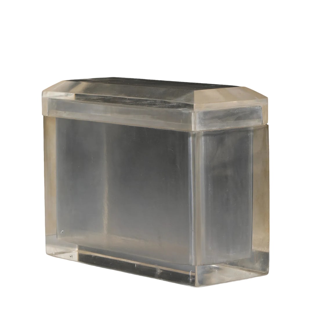 Rock?Crystal Rectangular Covered Box,Qing Dynasty - 11