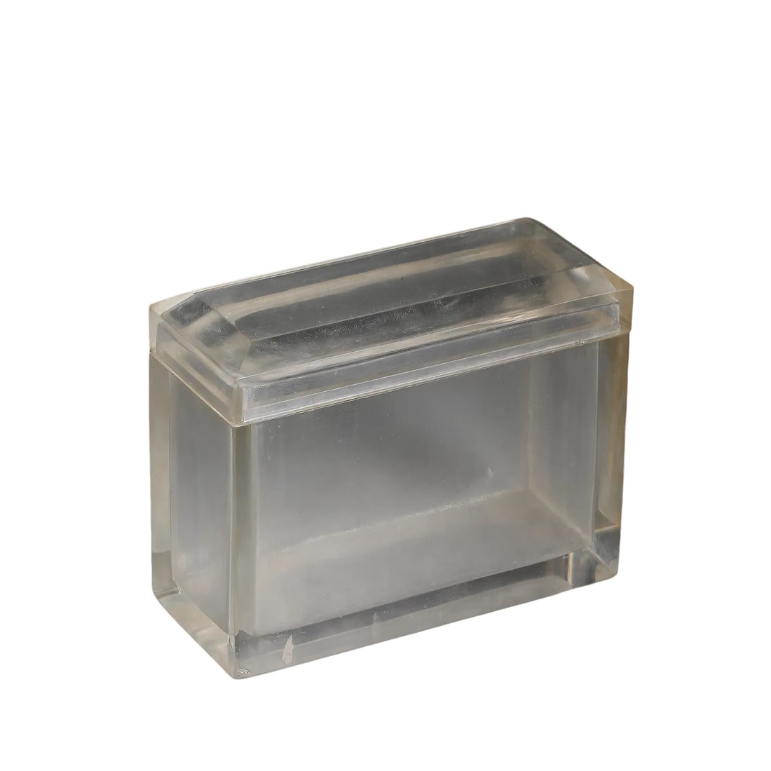 Rock?Crystal Rectangular Covered Box,Qing Dynasty - 6