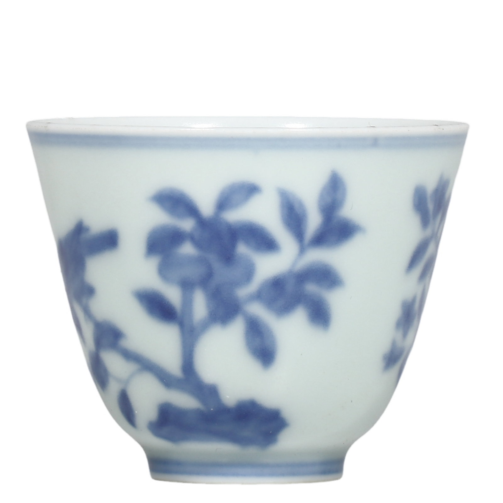 Ming Chenghua Period Blue And White Cup With Auspicious?Fruit Sprays (1 of 6)