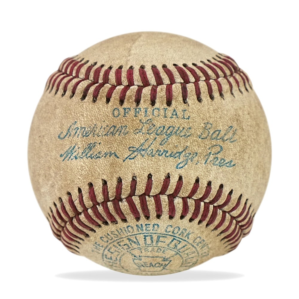 JOE JACKSON SIGNED BASEBALL - 3