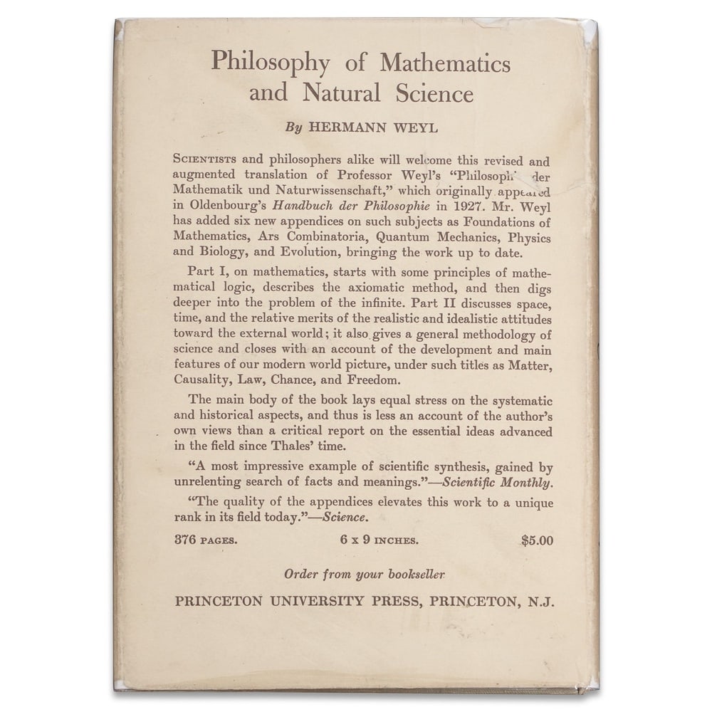 ALBERT EINSTEIN SIGNED "THE MEANING OF RELATIVITY" THIRD EDITION REVISED - 2