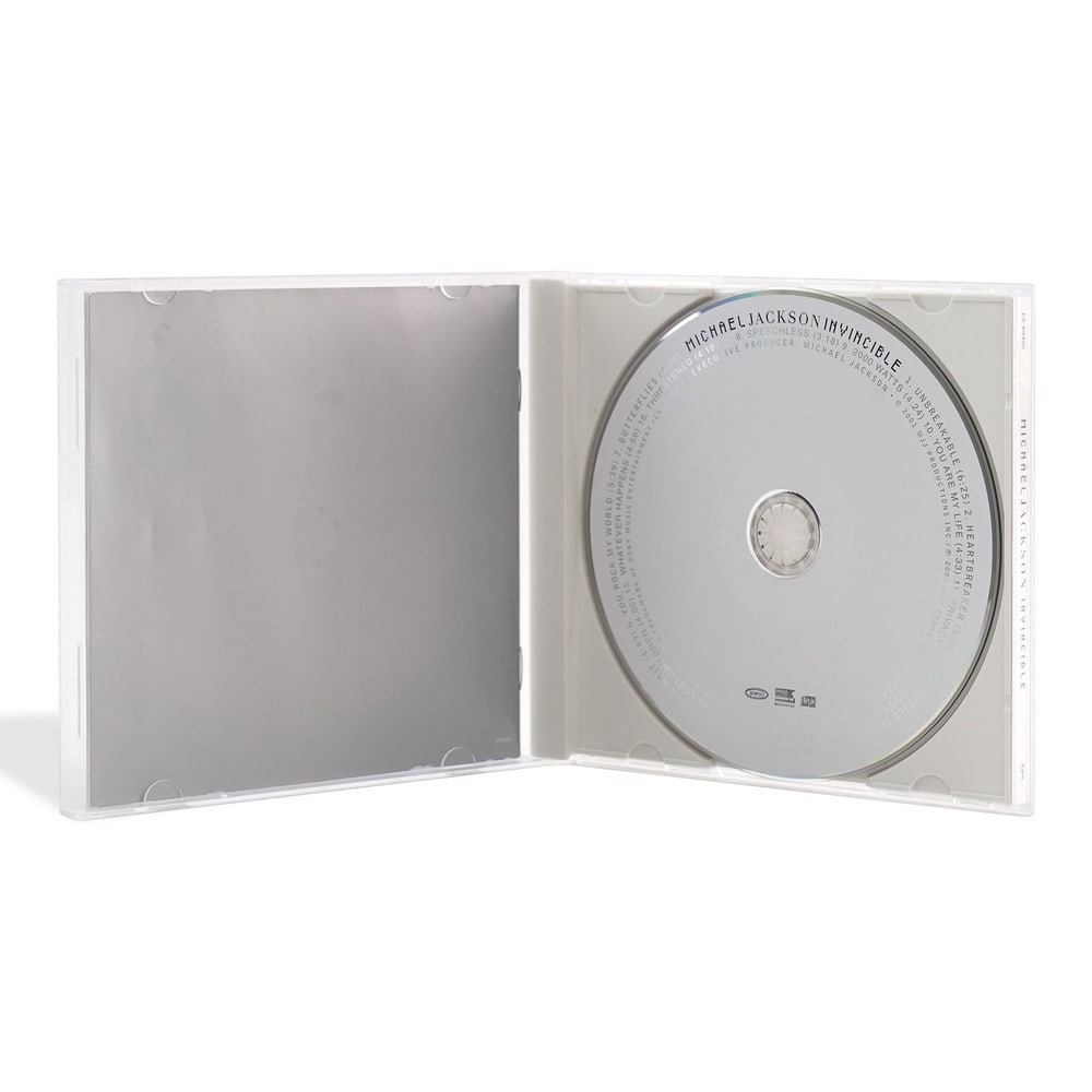 MICHAEL JACKSON SIGNED "INVINCIBLE" CD - 3