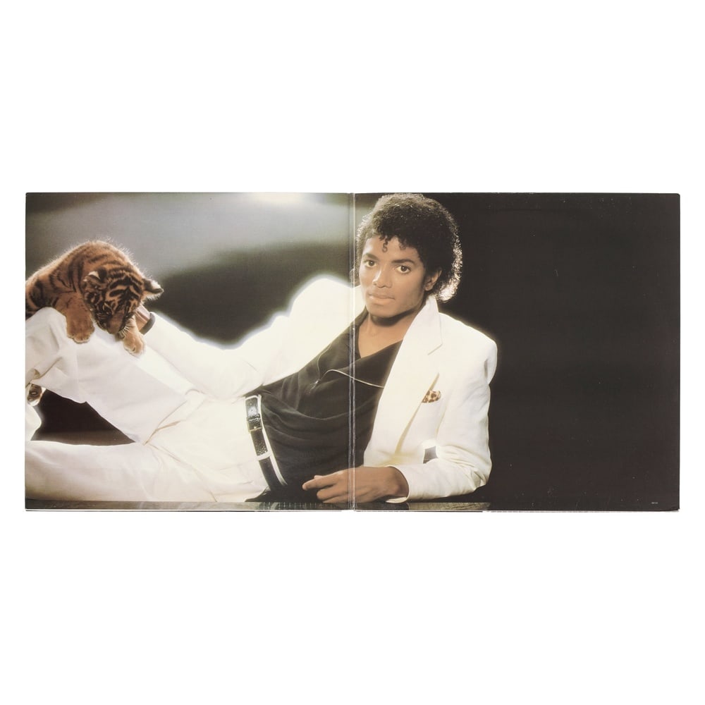 MICHAEL JACKSON SIGNED "THRILLER" LP - 3