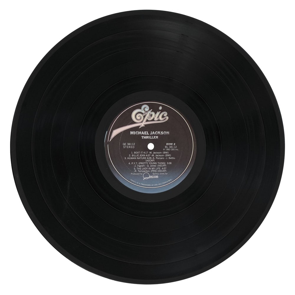 MICHAEL JACKSON SIGNED "THRILLER" LP - 7