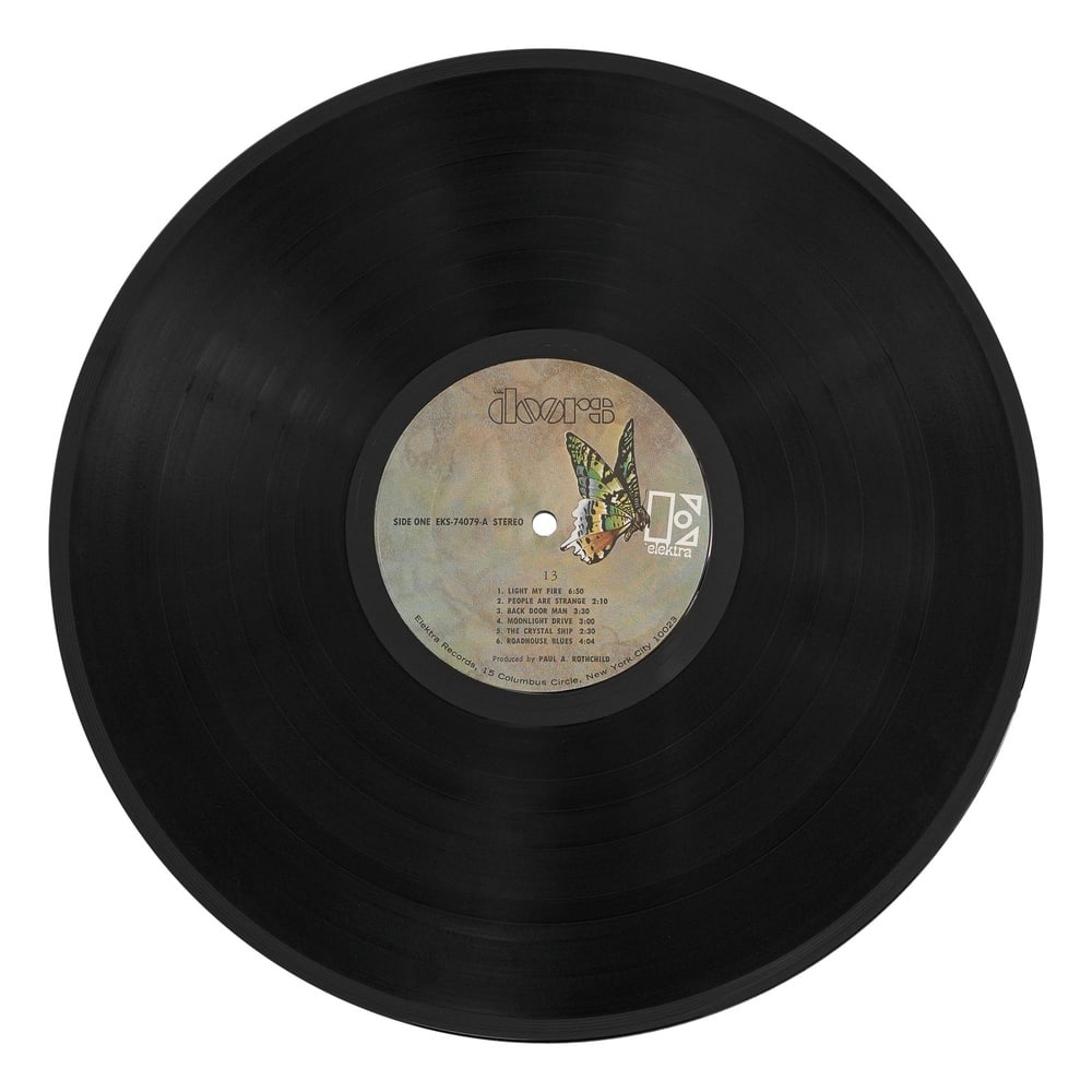 THE DOORS FULLY SIGNED "13" LP - 3